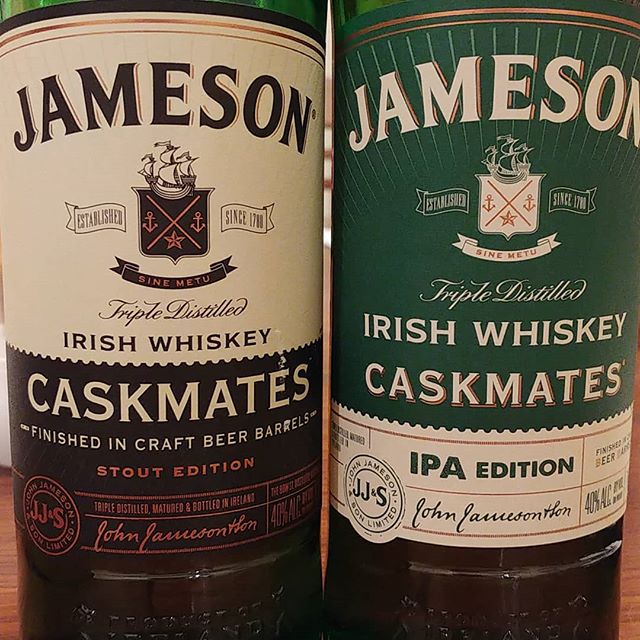 Jameson tasting, stout vs IPA