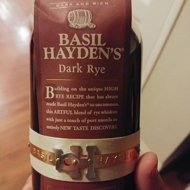 I picked this up at Costco a little while ago.  Not my favorite Basil Hayden product, but is is interesting.  Kinda like a Manhattan made with port.